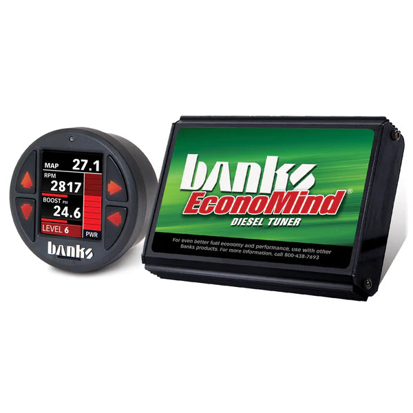 Banks Power 61421 EconoMind Diesel Tuner with iDash 1.8 SuperGauge 2003-07 Powerstroke