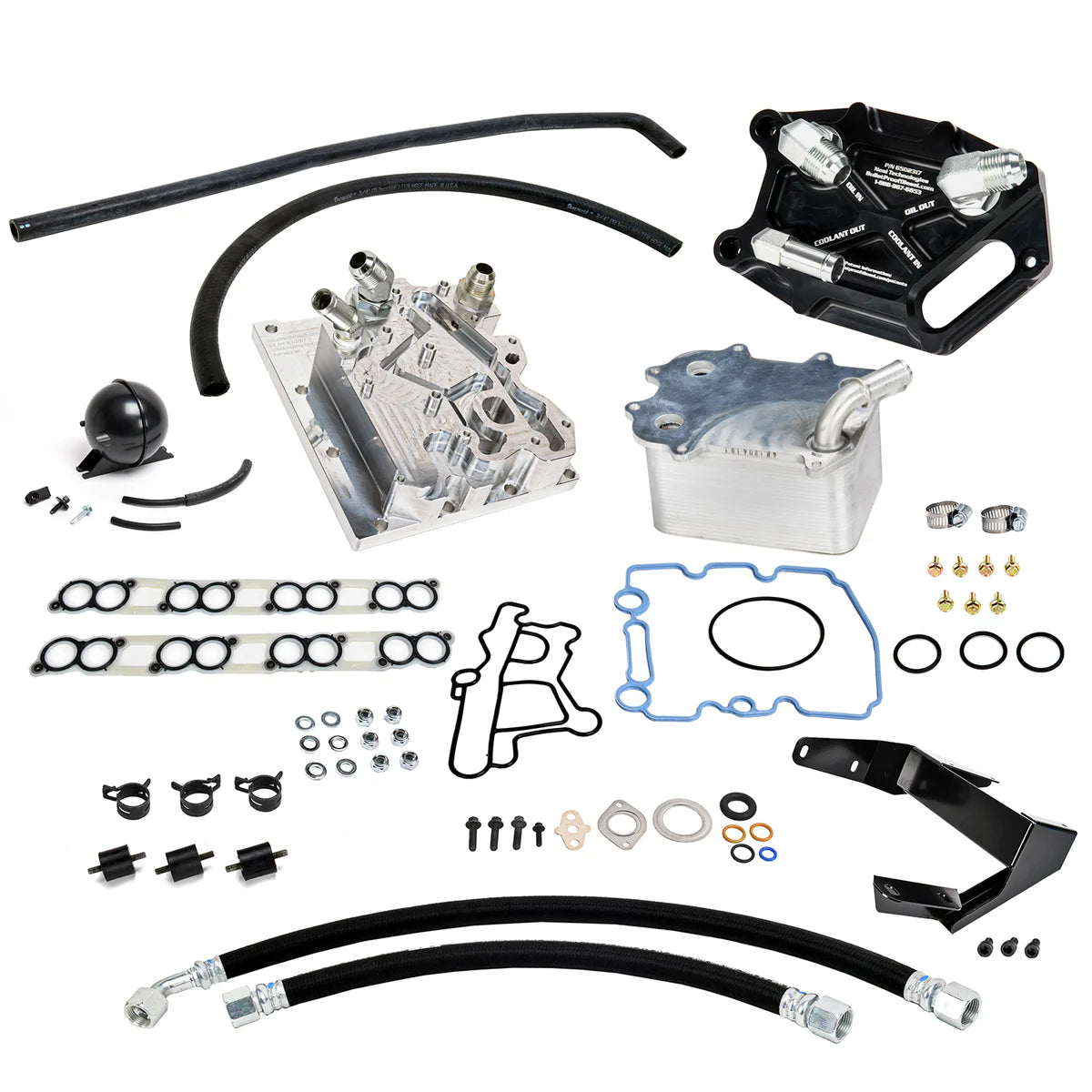 Bullet Proof Diesel VK688-100 OEM Style Oil Cooler Remote Mount Kit